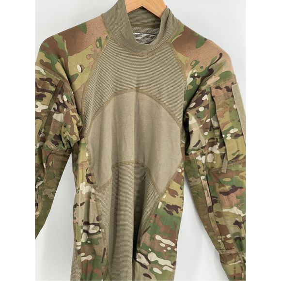 Team Soldier Army Combat Shirt‎ Men XS Camouflage Flame Fire Resistant - Picture 2 of 14